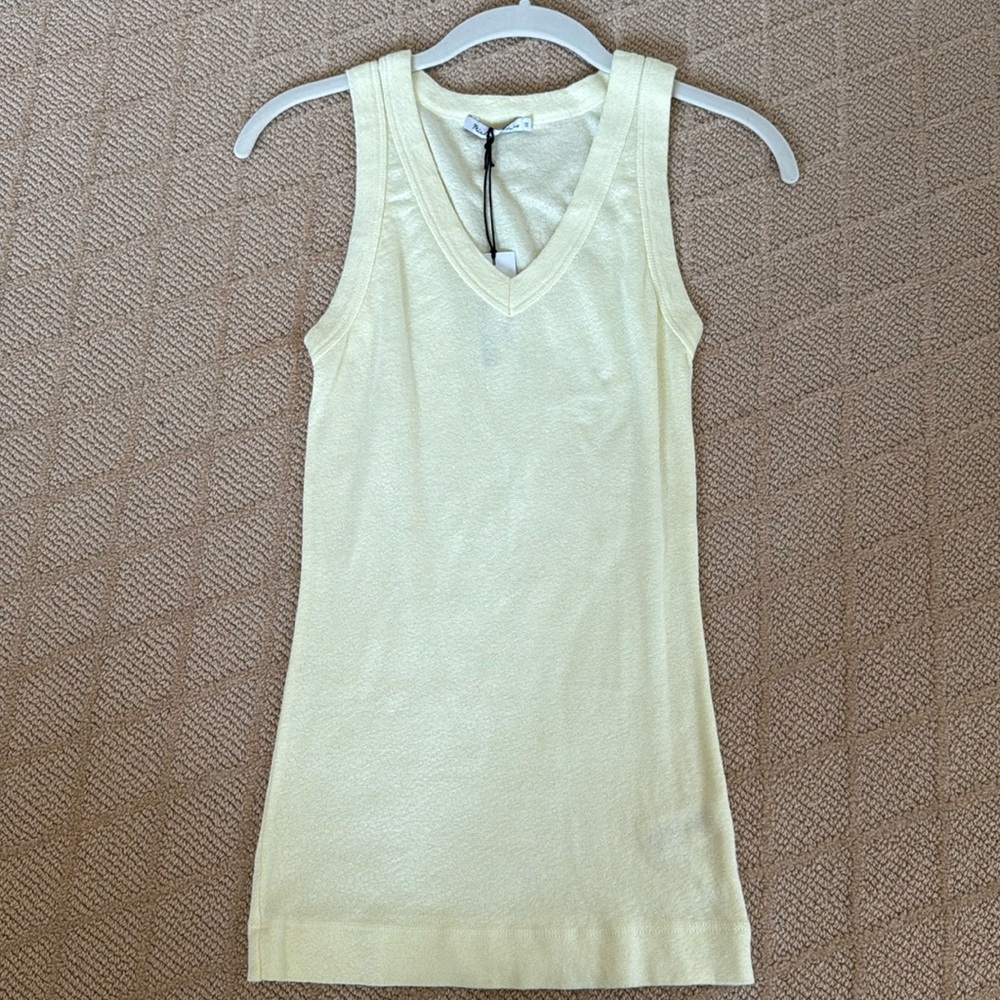 Michael Stars Shine Maya Tank Limoncello